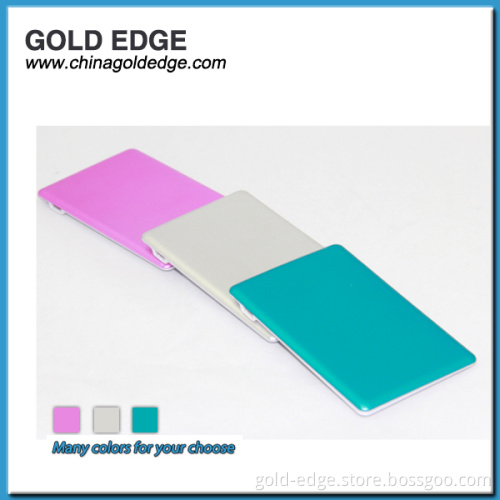 Thin Credit Card Power Bank in Pocket Size Standby Charger Li-Battery